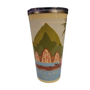 Disney Aulani Resort Stainless Steel Travel Tumbler EasyGo Vacuum Insulated NEW